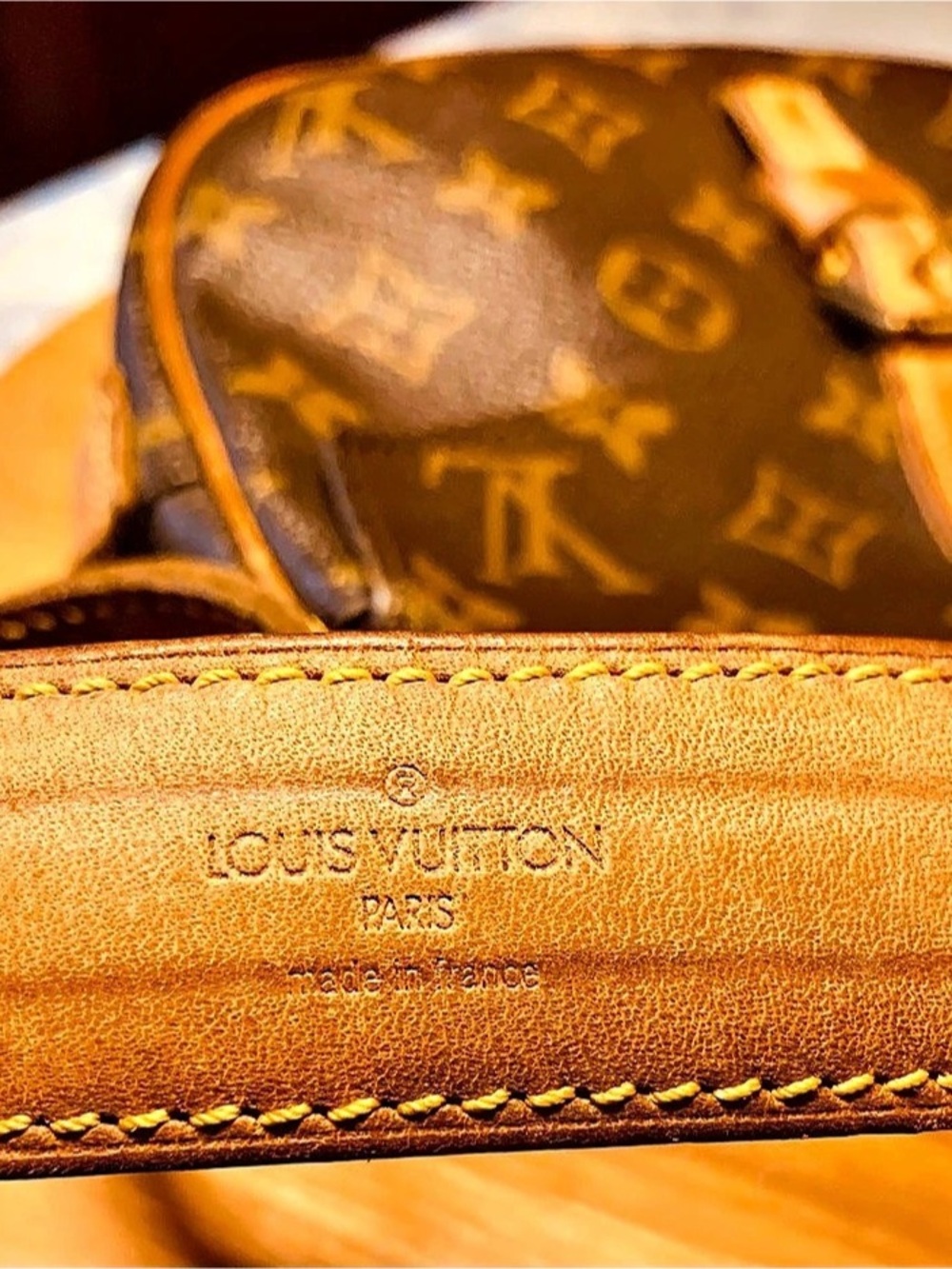 Louis Vuitton Authentic Vintage Monogram Jeune Fille crossbody / shoulder w/ COA - Picture 7 of 13